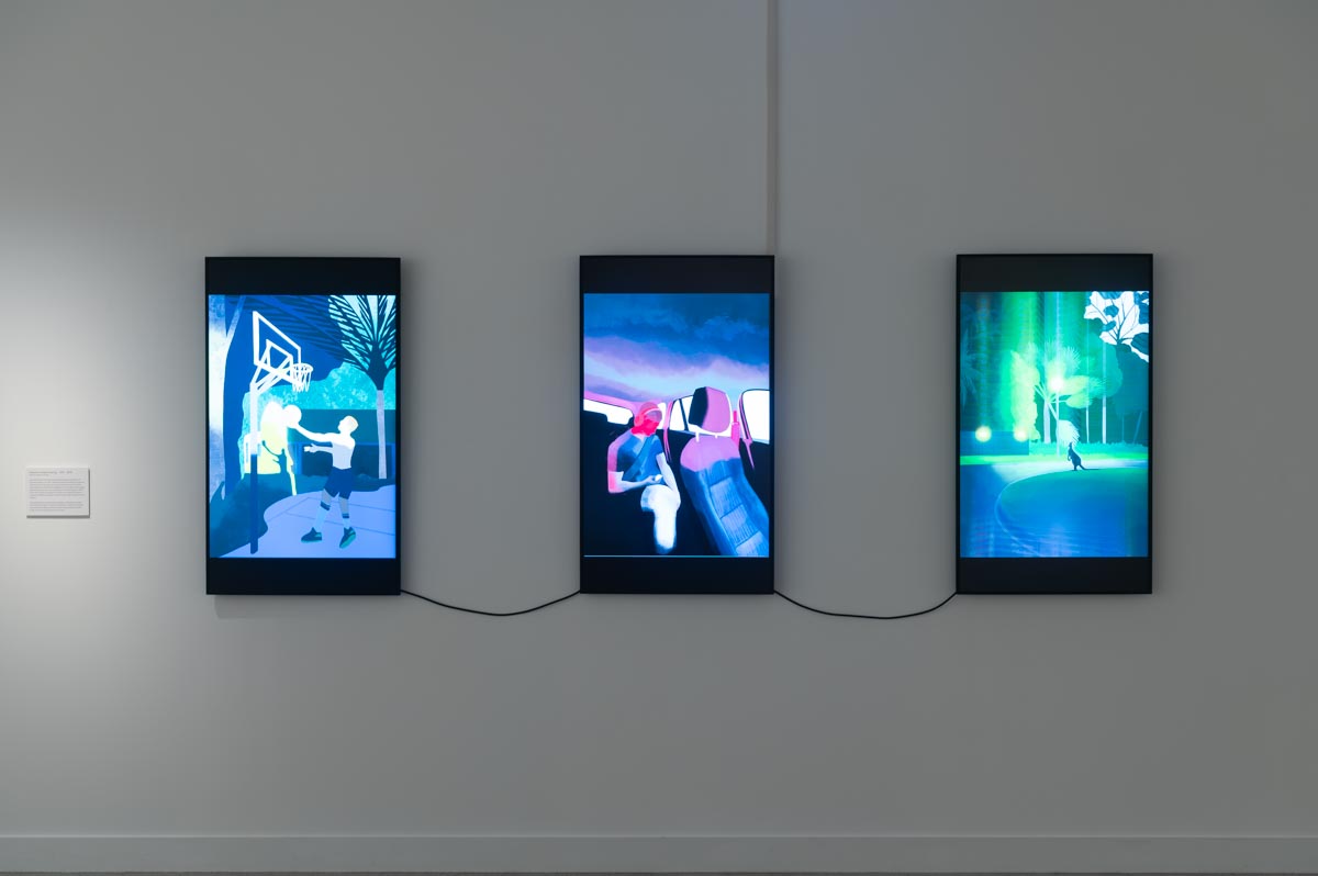 Installation View: Emma Thorp 'The In Between'. Photograph: Natasha Harth.