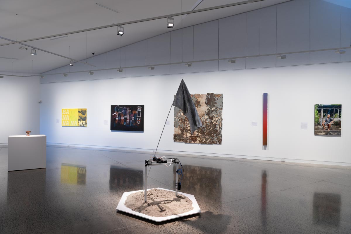 Installation view: ’Girra: Fraser Coast National Art Prize 2025'. Photograph: Natasha Harth