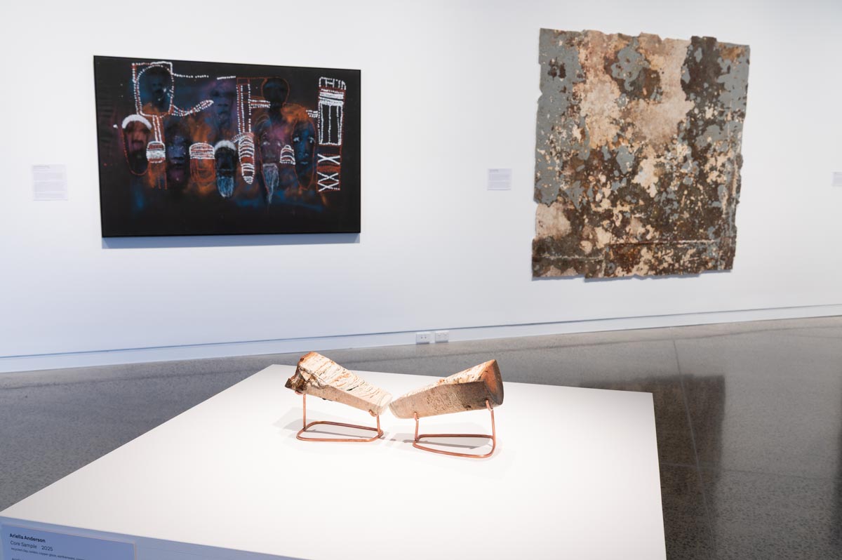 Installation view: ’Girra: Fraser Coast National Art Prize 2025'. Photograph: Natasha Harth