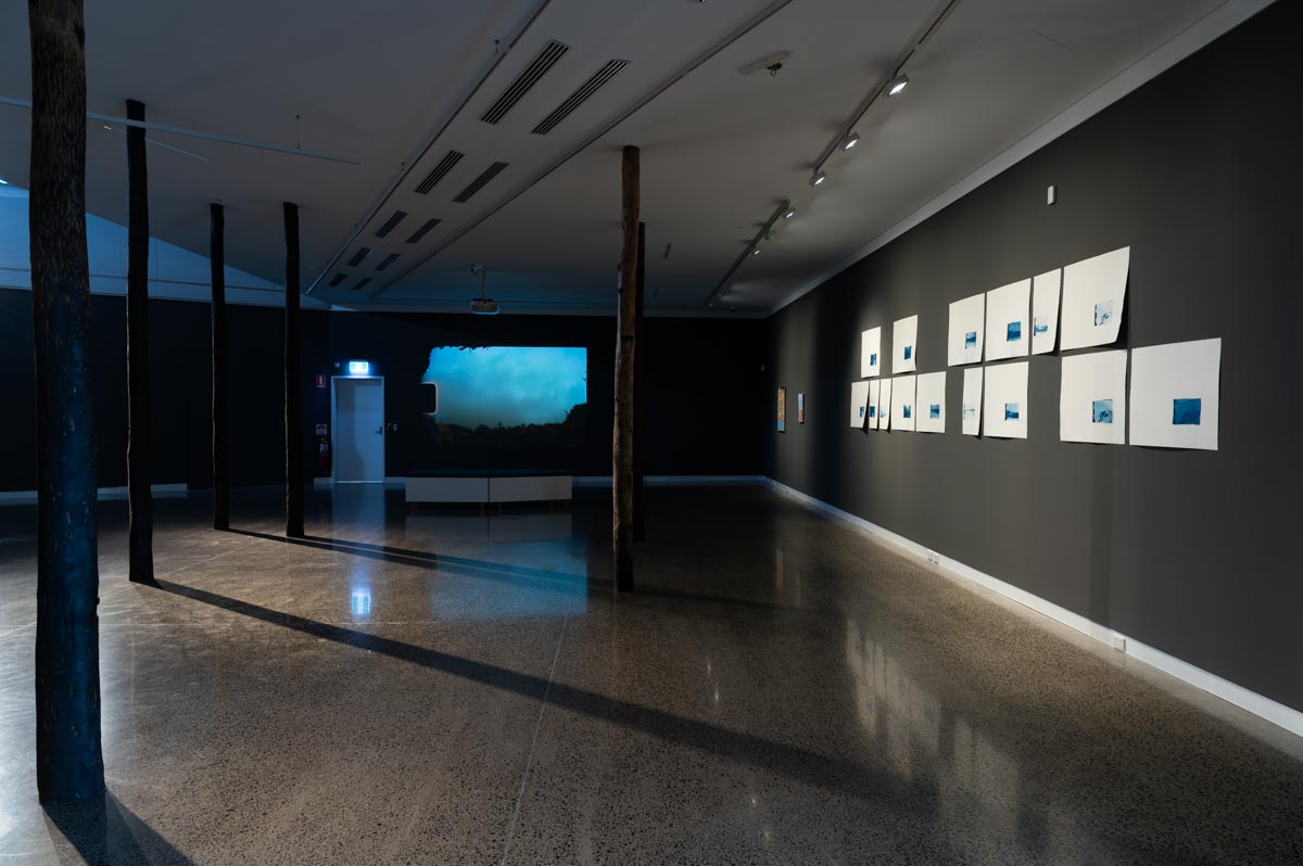 Installation view: Mia Boe ‘Guwinganj’. Photograph: Natasha Harth