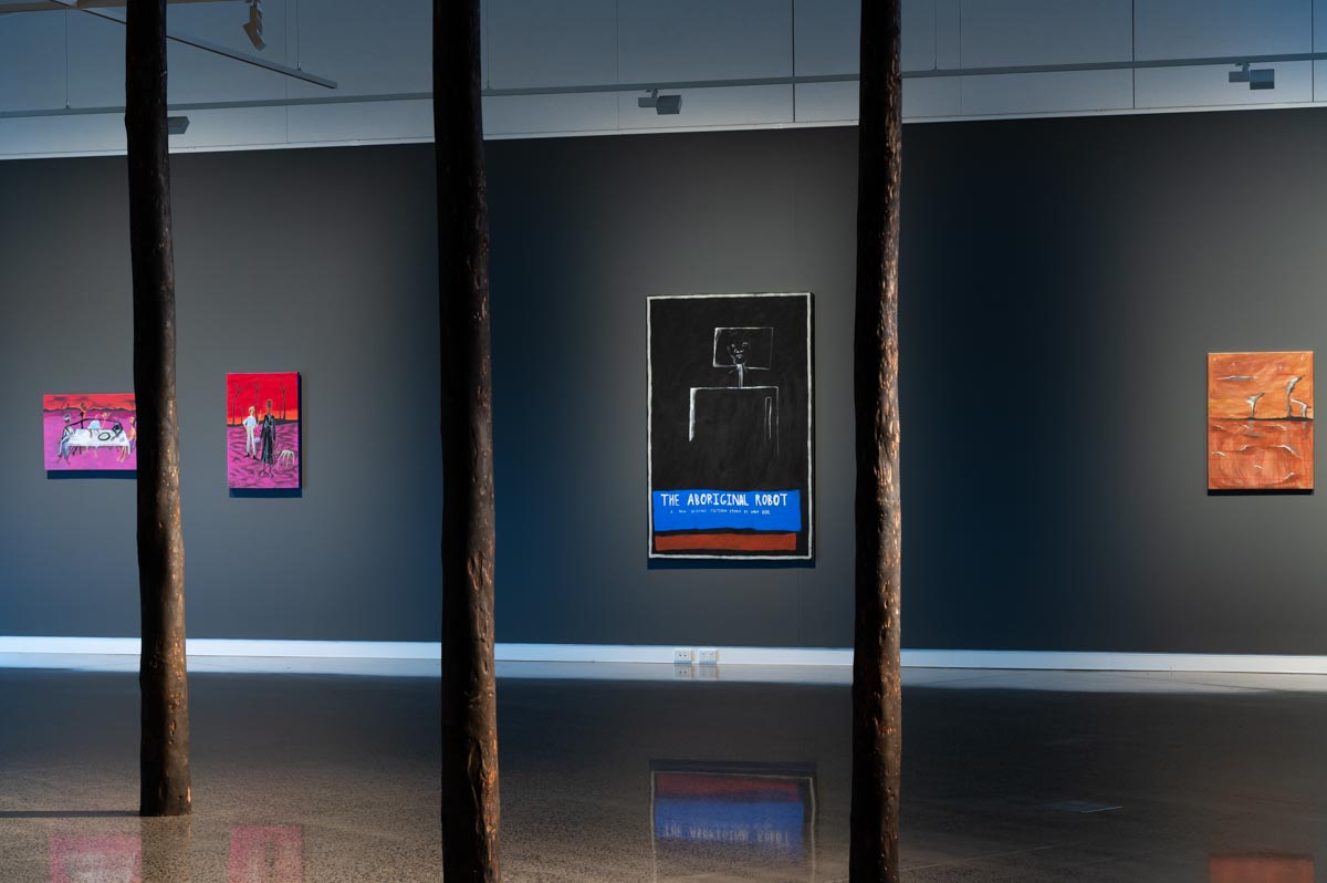 Installation view: Mia Boe ‘Guwinganj’. Photograph: Natasha Harth