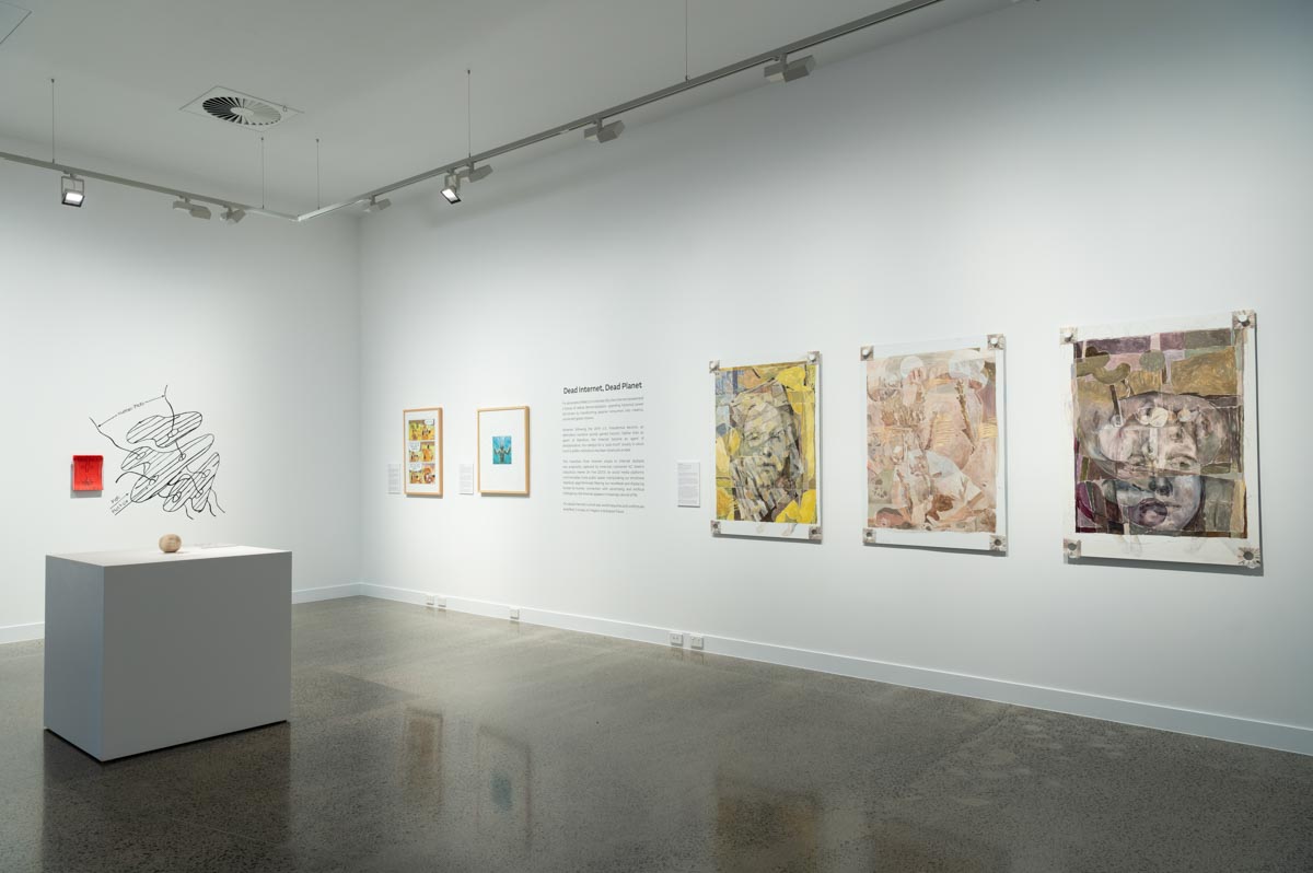 Installation view: ‘Picturing the End’. Photo: Natasha Harth