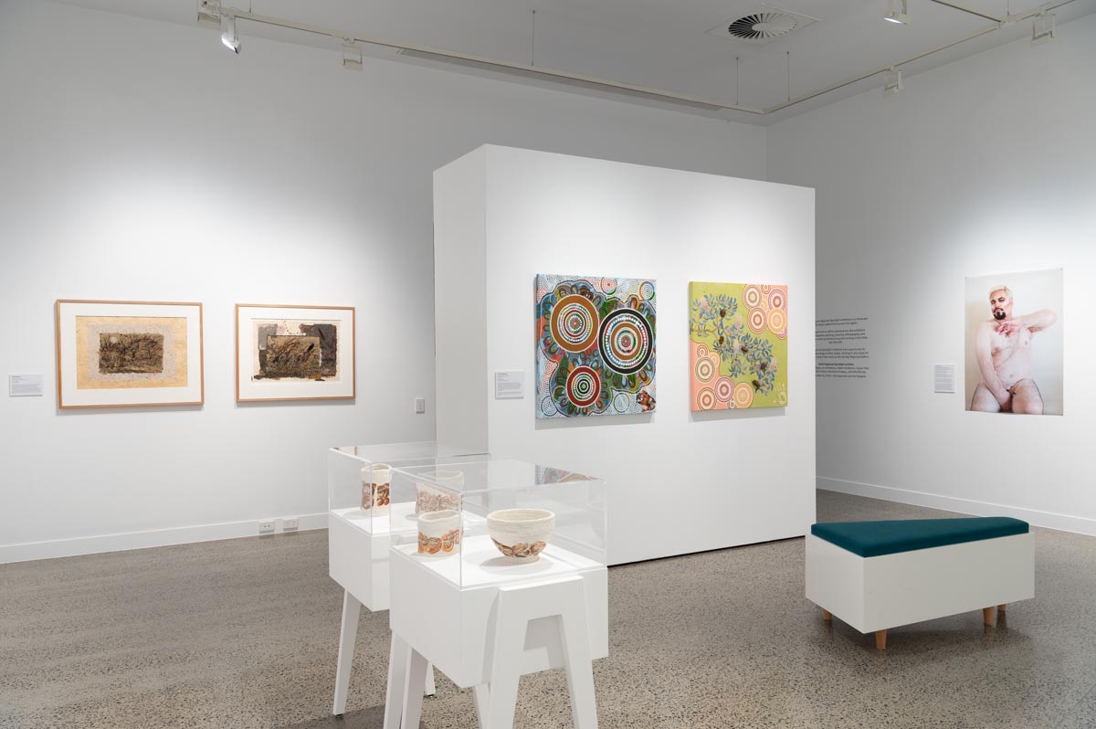 Installation view: Regional Spotlight 2024. Photograph: Natasha Harth