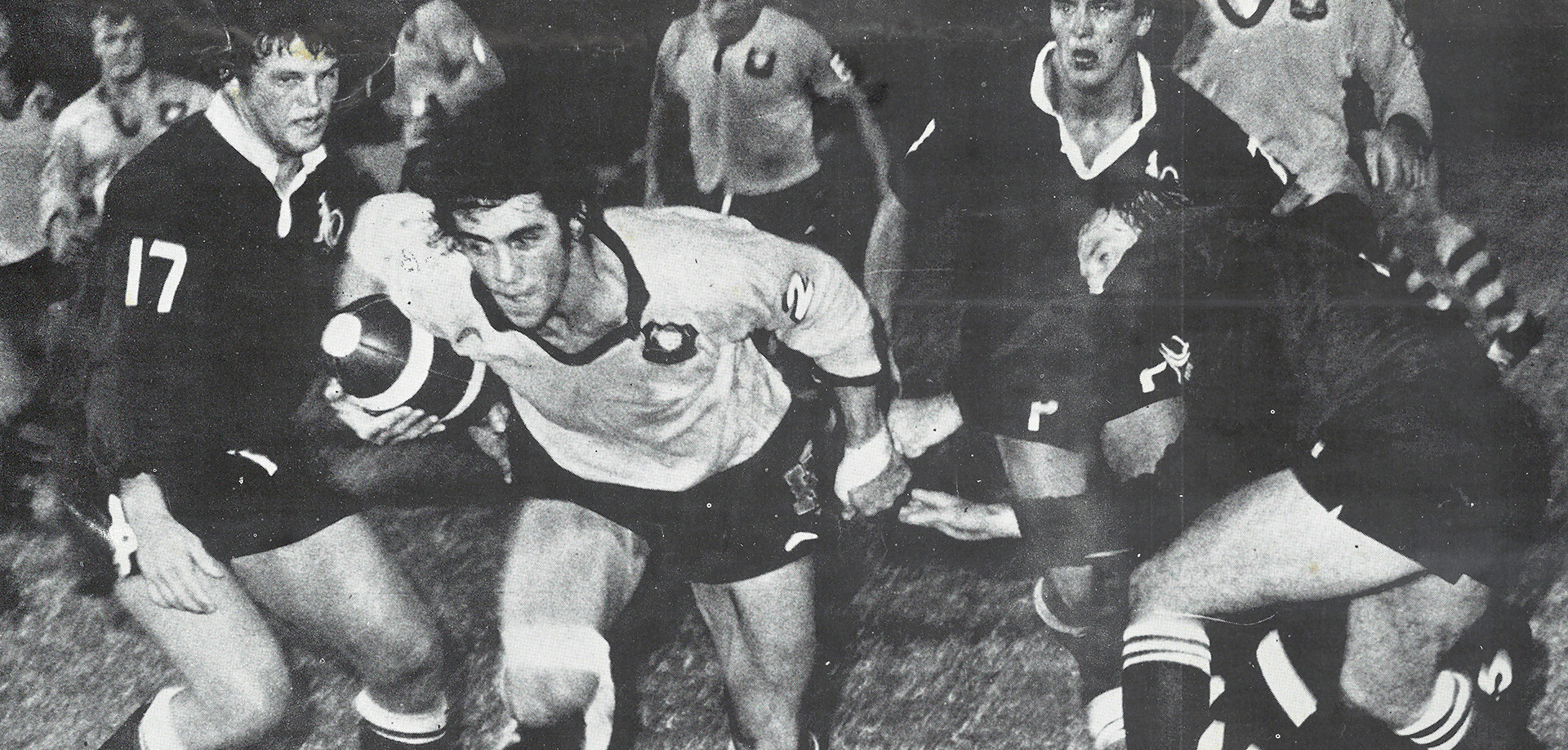 Terry Fahey Scores for NSW, May 30th 1978. Courtesy of Queensland Rugby League History Committee.